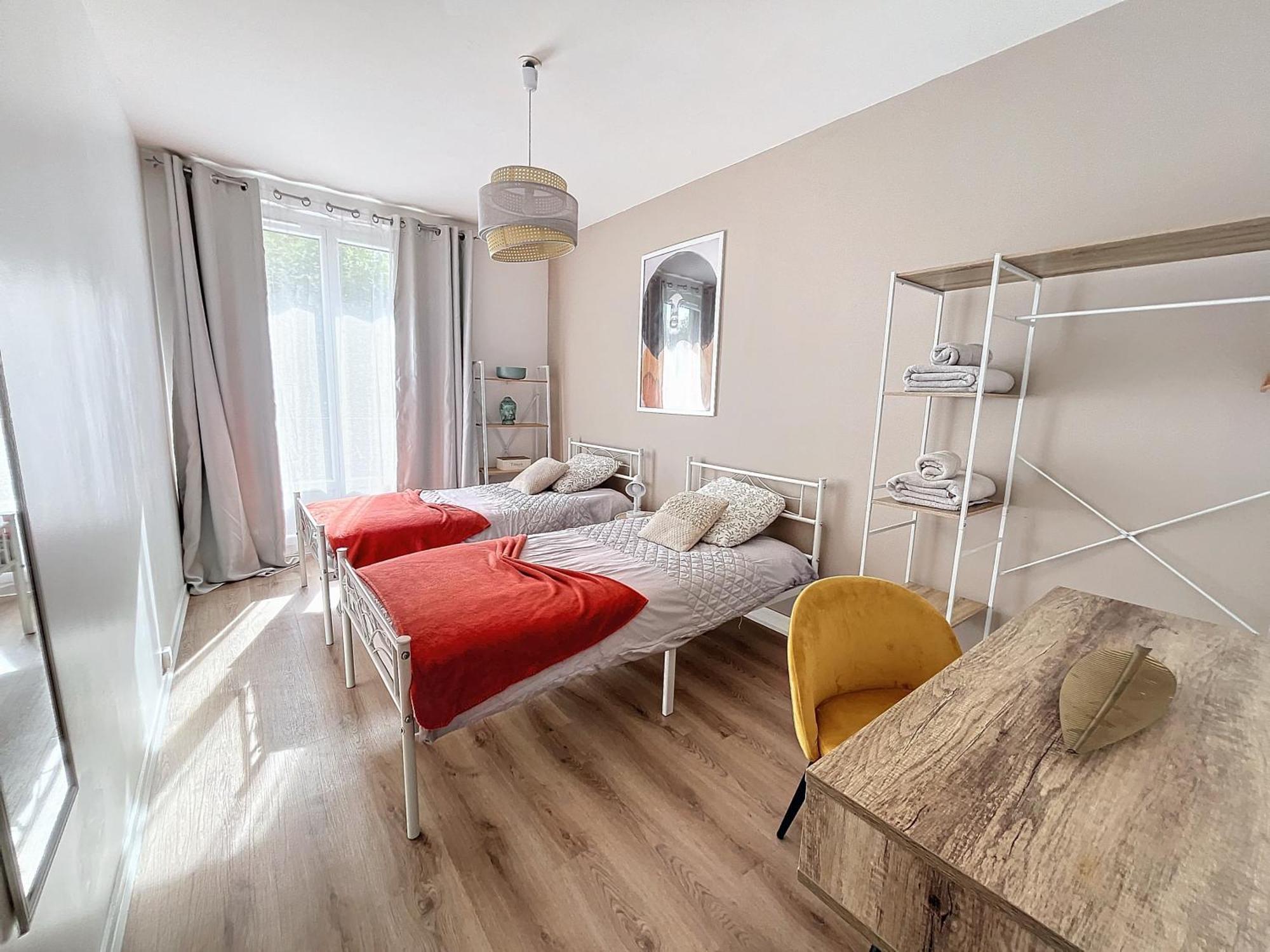 Appart Xl "So Zen" - 3 Chambres - 8 Pers - 20Mn To Paris Enghien-les-Bains Luaran gambar